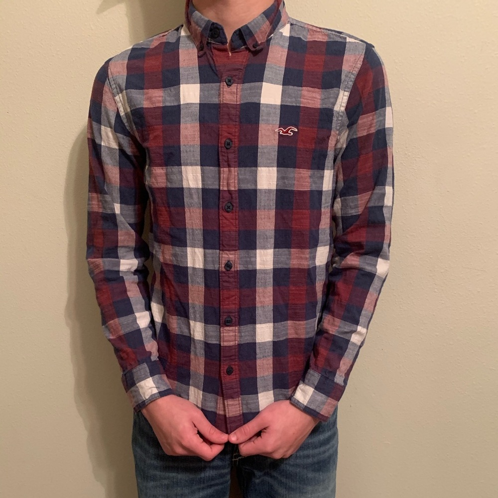 Men’s xsmall Hollister button up dress shirt